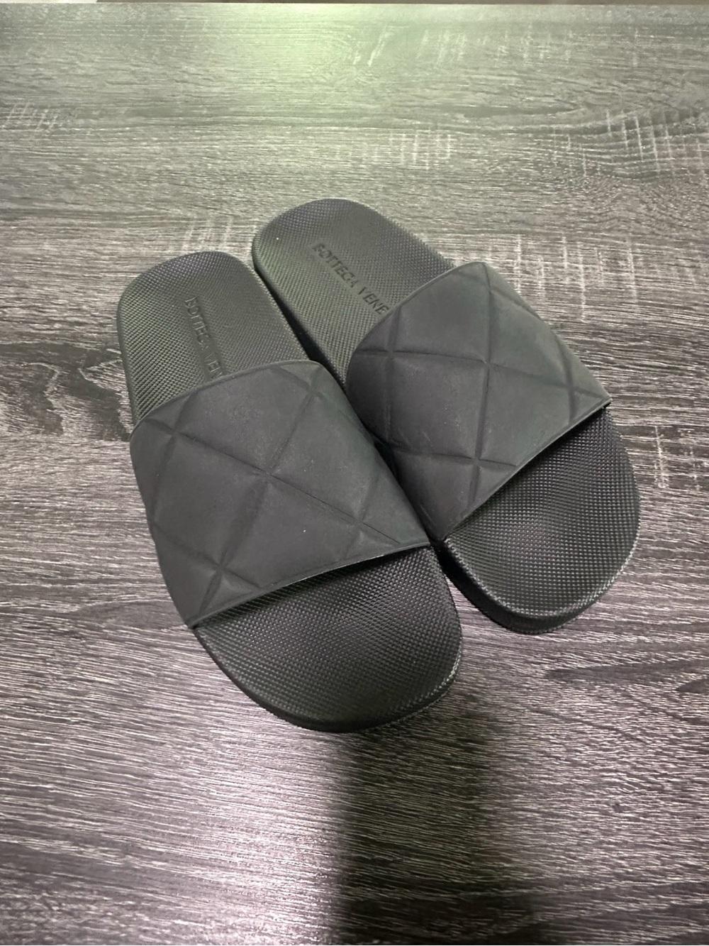 Bottega Veneta Quilted Slide Sandals